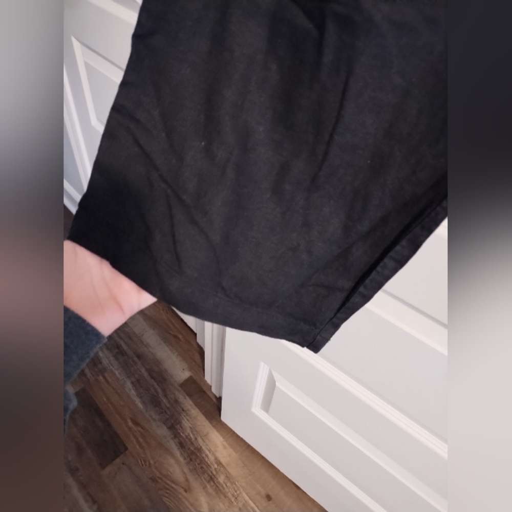 Women's Black Wide-Leg Pants - Picture 4 of 8